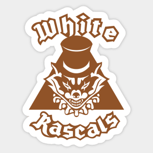 White Rascals Sticker